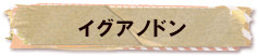 かいのどうぶつえん（恐竜館）：イグアノドン